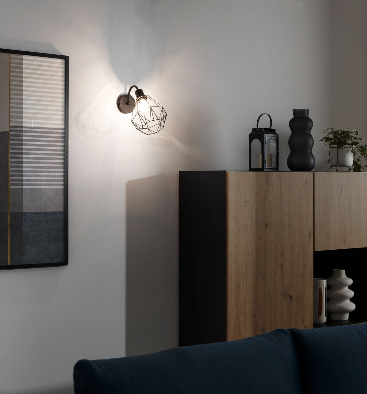 Aplica de perete ELTAP, Bendinni, 19x30x26 cm, 1xE27, 15W, otel, negru - imagine 6